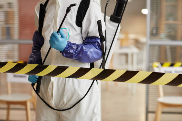 Professional Biohazard technician working in Austin, AR